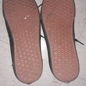 vans off the wall black skate shoes